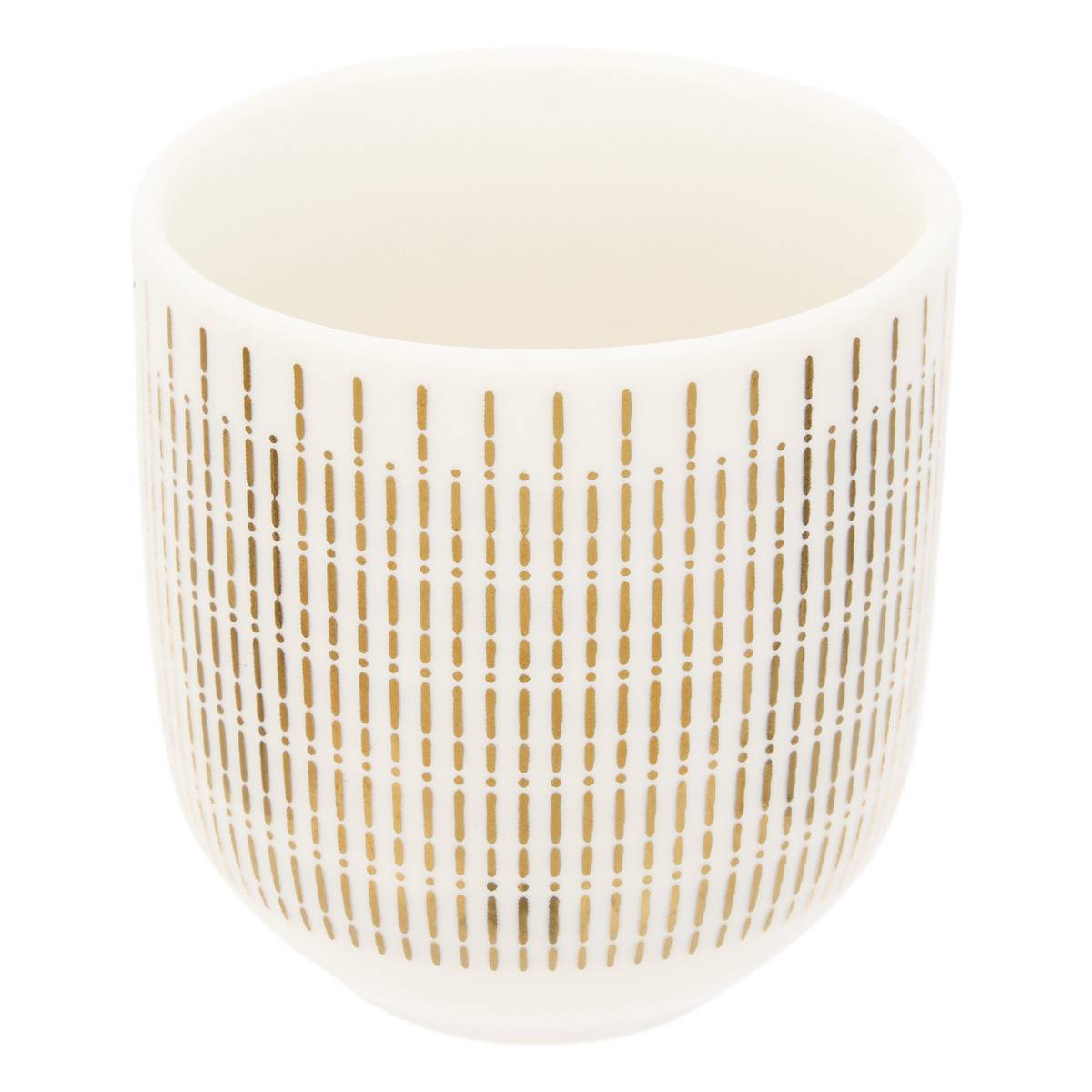 6er-set Lunis-tassen, 109 Ml, Goldfarben - Atmosphera Créateur D'Intérieur