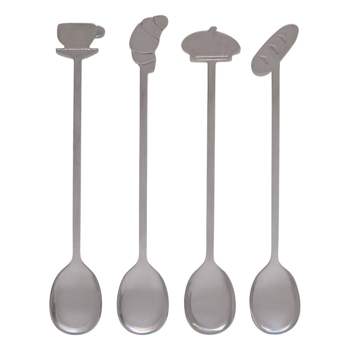 4 Teelöffel Fra L. 14 Cm, Silberfarben - Atmosphera Créateur D'Intérieur
