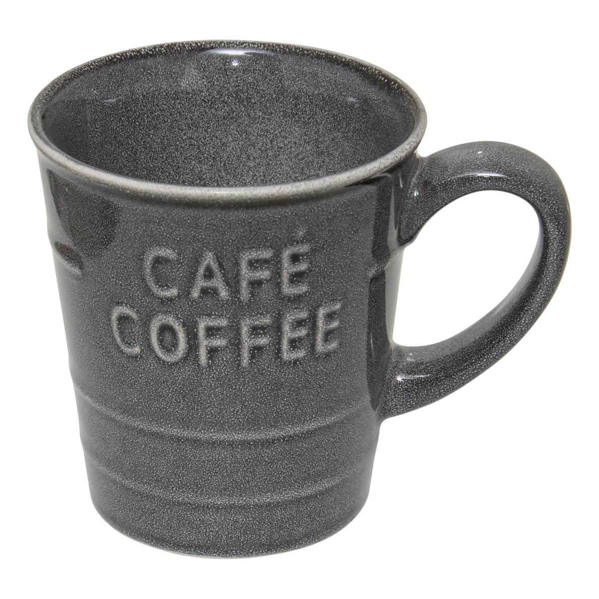 Kaffeebecher Grau 20cl - Atmosphera Créateur D'Intérieur