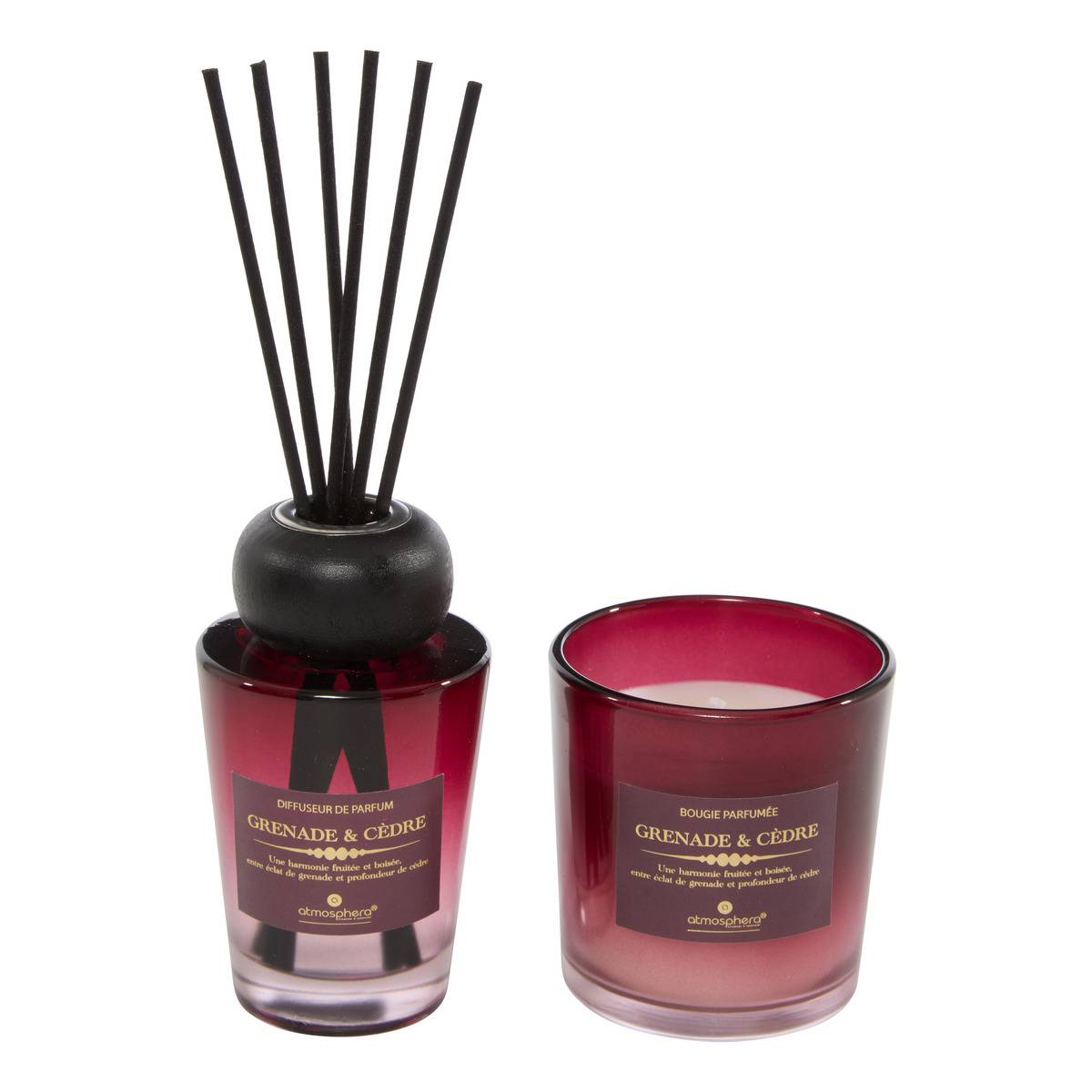 Duft-set „alma“ Mit Granatapfel Und Zeder - Atmosphera Créateur D'Intérieur