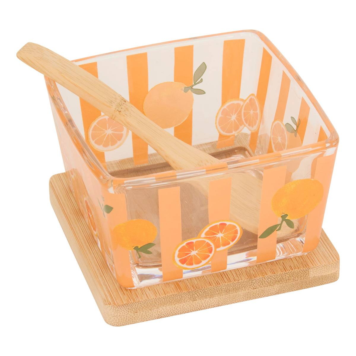 Aperitif-set 3 Schalen Fruity - Orange