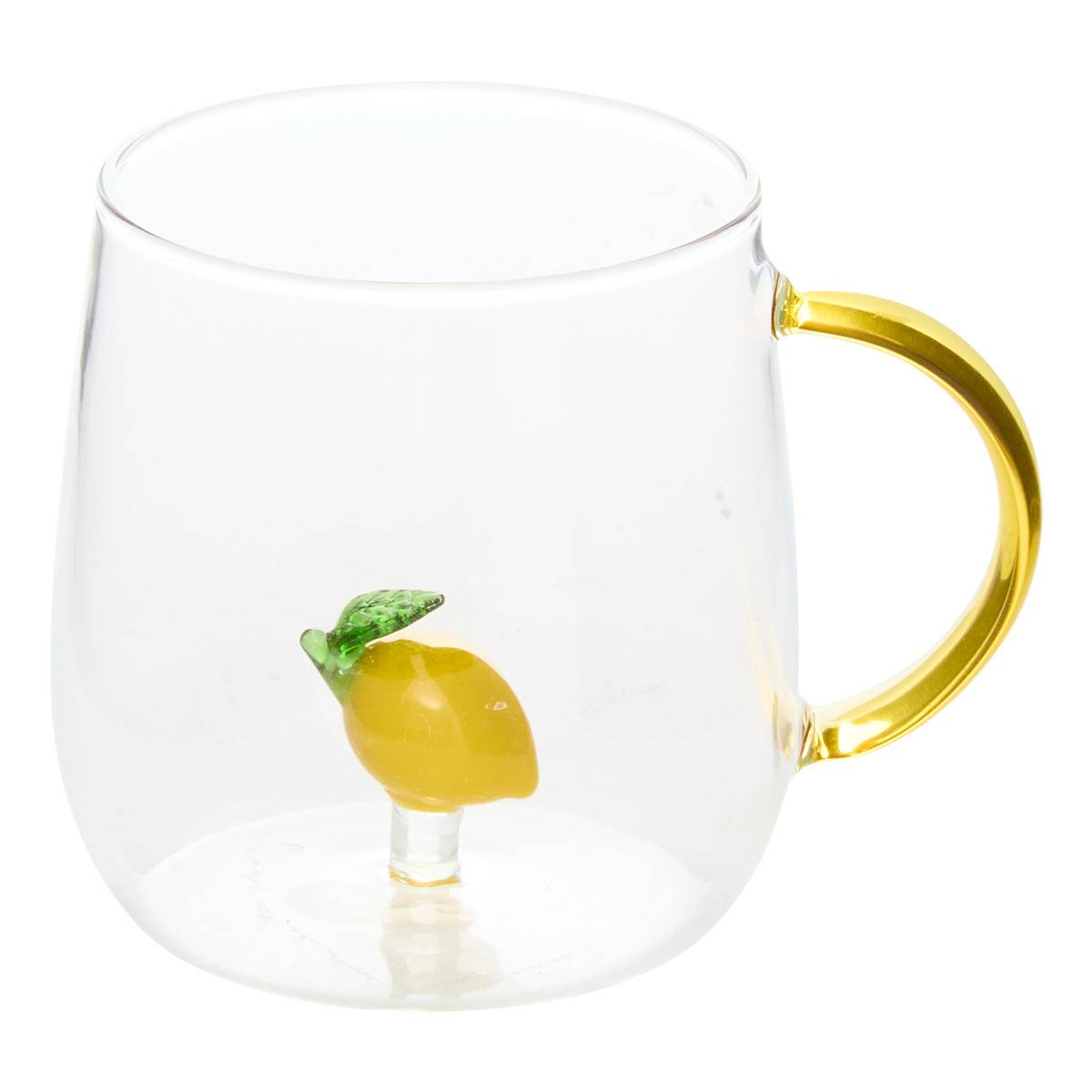 Becher Mit Geprägter Frucht Nelya 40cl - Zitrone