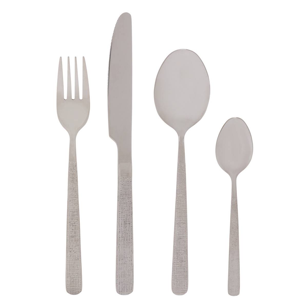 16-teiliges Besteckset „livi“ In Silber - Atmosphera Créateur D'Intérieur