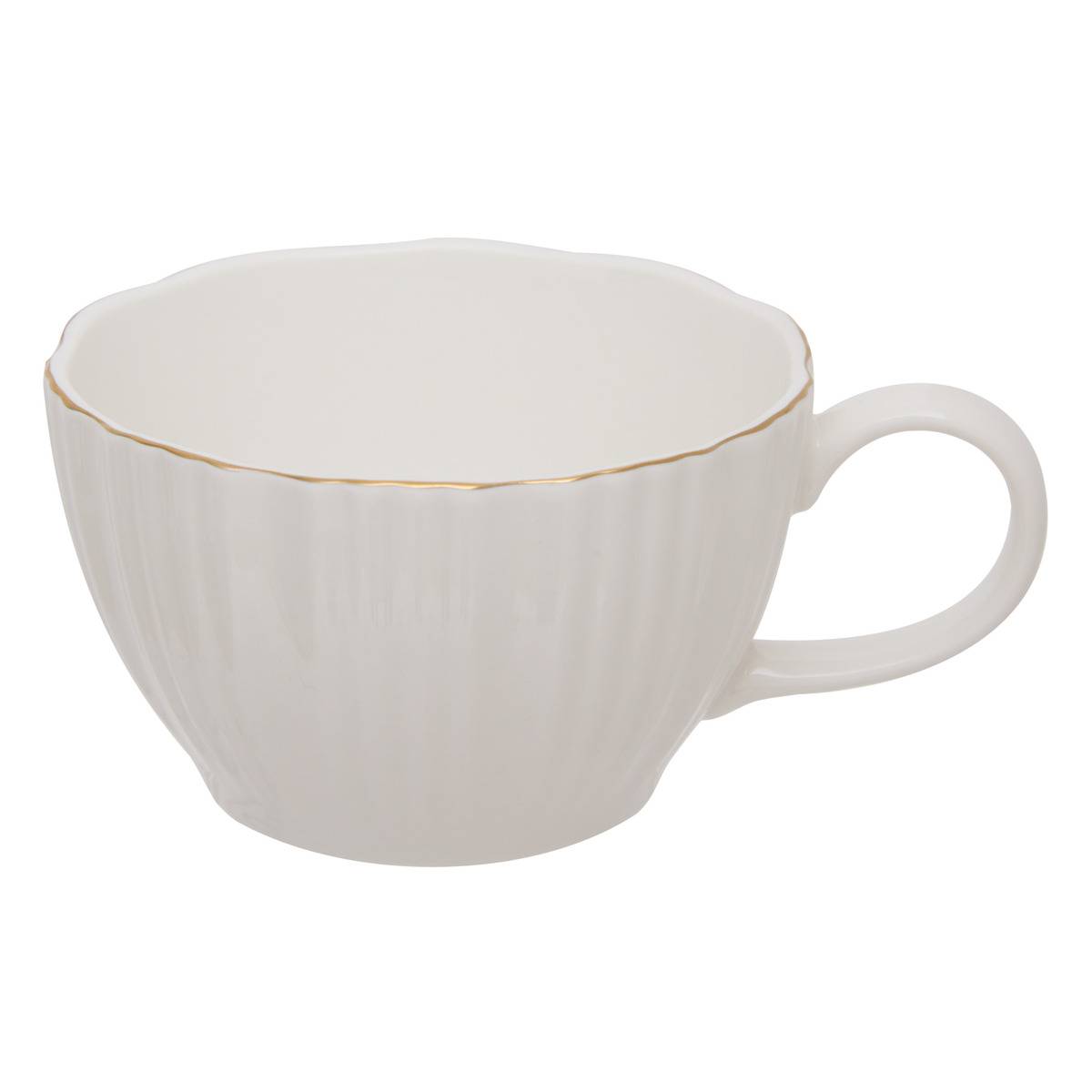 Frühstücksschale „daphné“, 395 Ml, Weiß - Atmosphera Créateur D'Intérieur