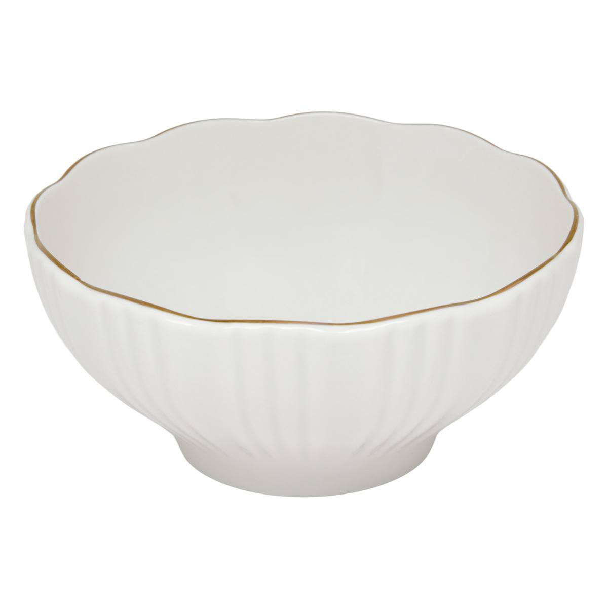 Schale „daphné“, Durchmesser 15 Cm, Weiß - Atmosphera Créateur D'Intérieur