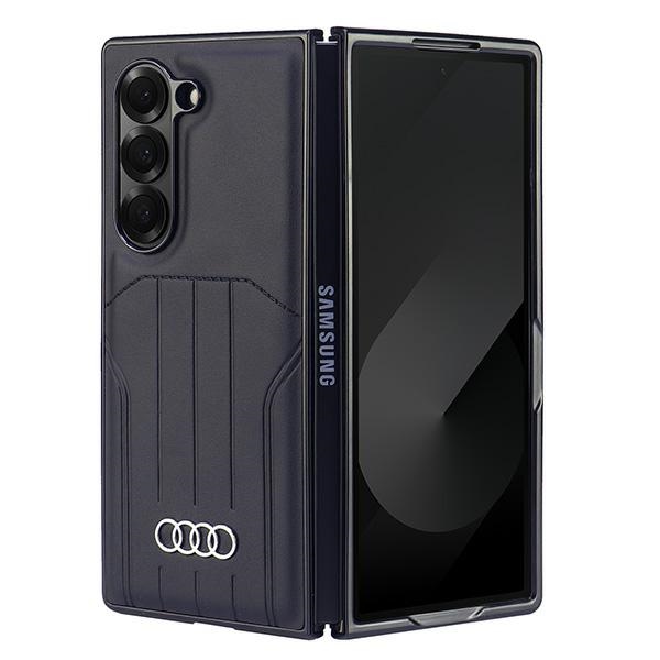 Audi Magsafe Z Fold6f956 Hartschalenetui Aus Kunstleder, Schwarz/schwarz, Au-tpupcmfold6-q5/d1-bk