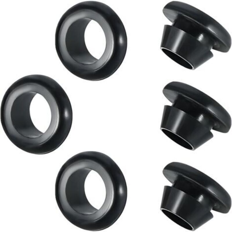 20 Stück Gummitüllen, Gummistopfen, Gummikabeltüllen Zum Schutz Von Drähten Und Kabeln, Innendurchmesser 18 Mm, Montagedurchmesser 22 Mm