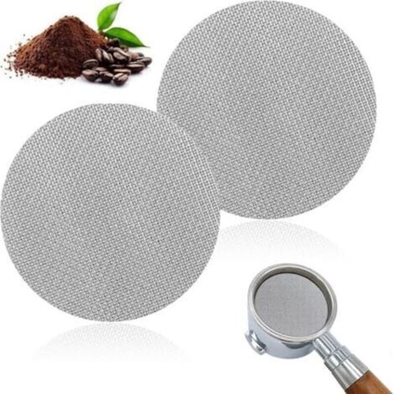 58-mm-espressofilter, Wiederverwendbarer Edelstahl-kaffeefilter, Duschsieb Für Barista-kaffeefilter