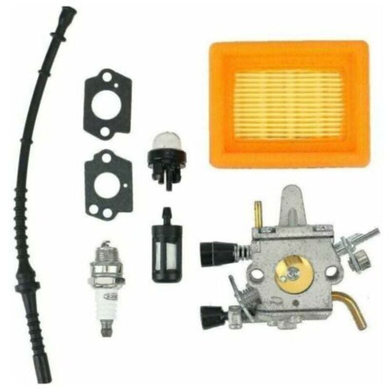 Vergaser Für Stihl Fs400, Fs450 Und Fs480, Inklusive Luft- Und Kraftstofffilter, Zubehör Für Freischneider