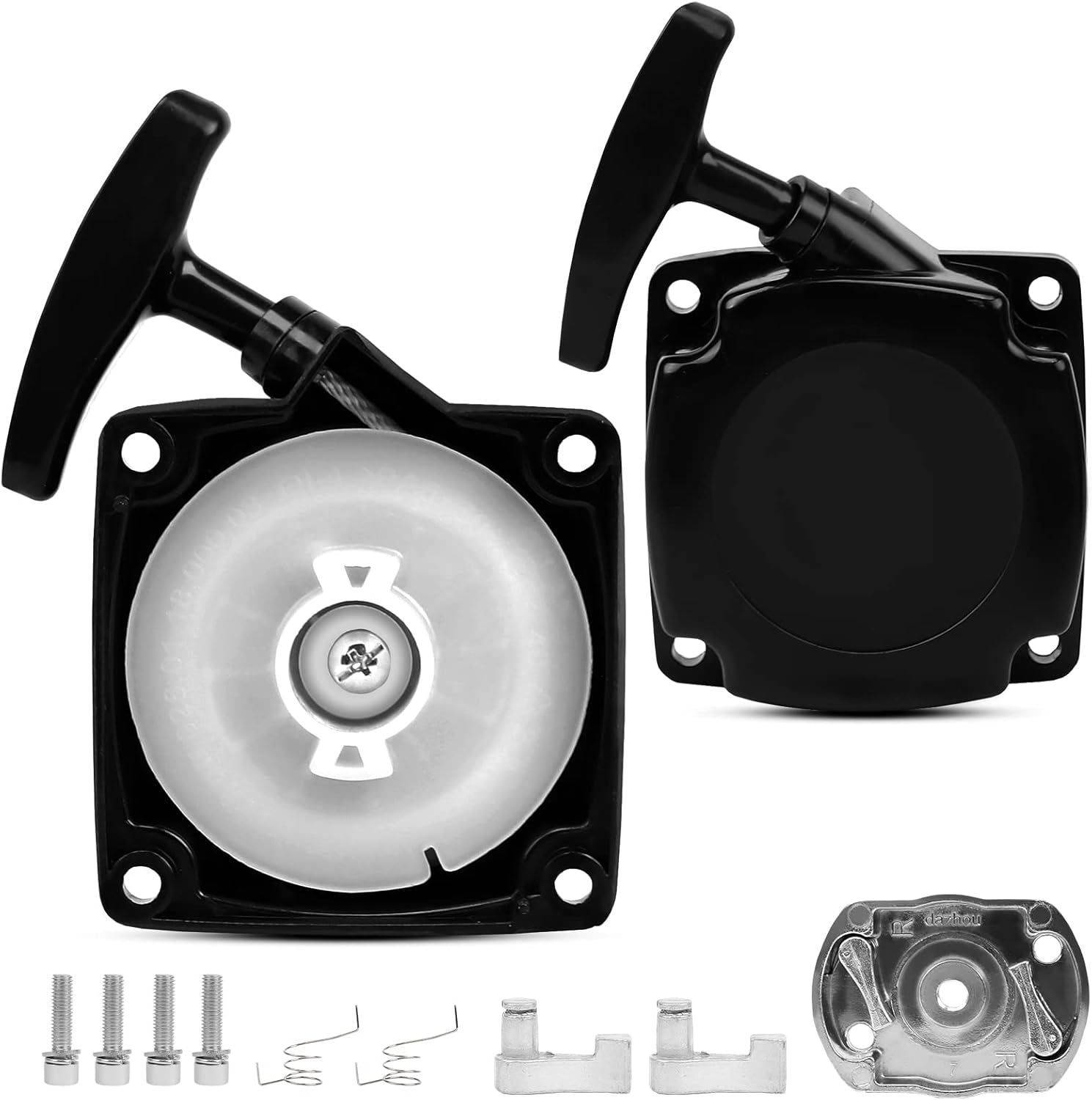 Anlasser Für Freischneider, Mit Anlasserplatte Und -satz, Für 33 Cm³ / 36 Cm³ / 43 Cm³ / 49 Cm³ Freischneider, Bc/ms 52