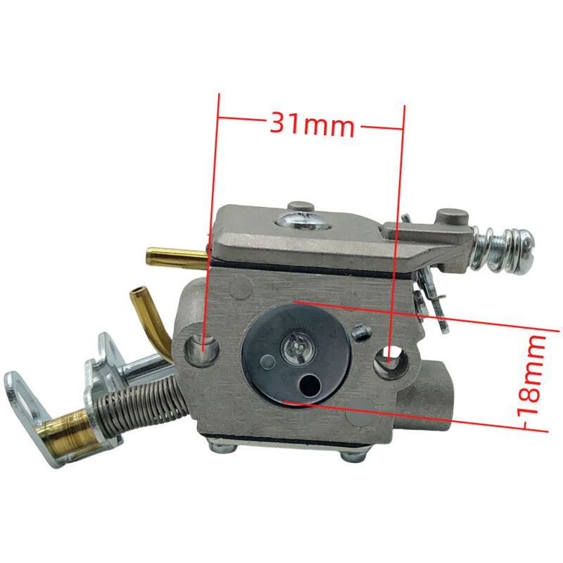 985597001 Teile 38cc 45cc C1m-h58e C1m-h58c C1m-h58d 909-139 Zweitaktmotor-haartrockner, Hochpräziser Kraftstoffmischer Für Gleichmäßige Kraftstoffzerstäubung Und Leistung