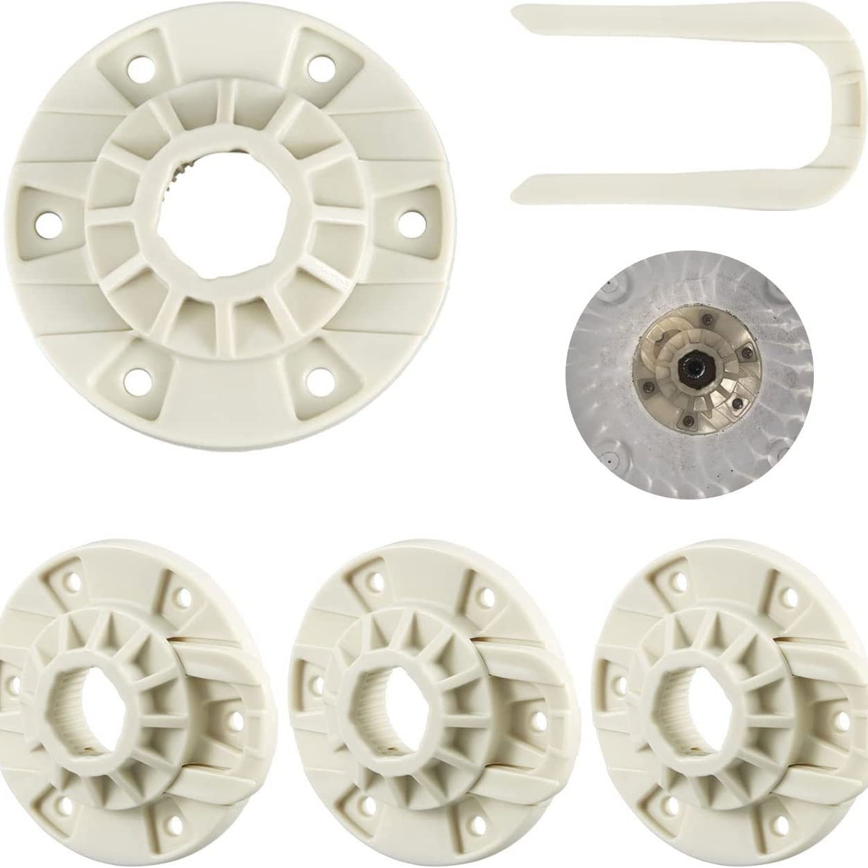 Ersatzteile Für Die Trommelantriebsnabe Von Waschmaschinen Original Kompatible Teile W10528947 Kompatible Naben Aus Verstärktem Nylon W10396887