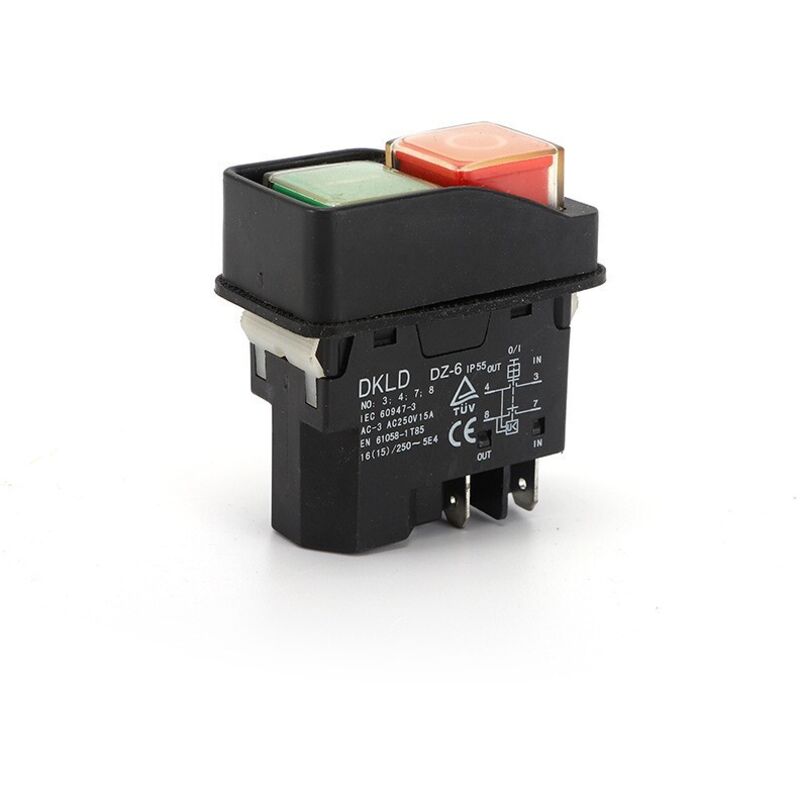 Dkld Dz-6 16a 250v Vierpoliger Elektromagnetischer Schalter, 2500w Industrieschütz, Hochleistungs-motorsteuerung, Elektrowerkzeugschalter
