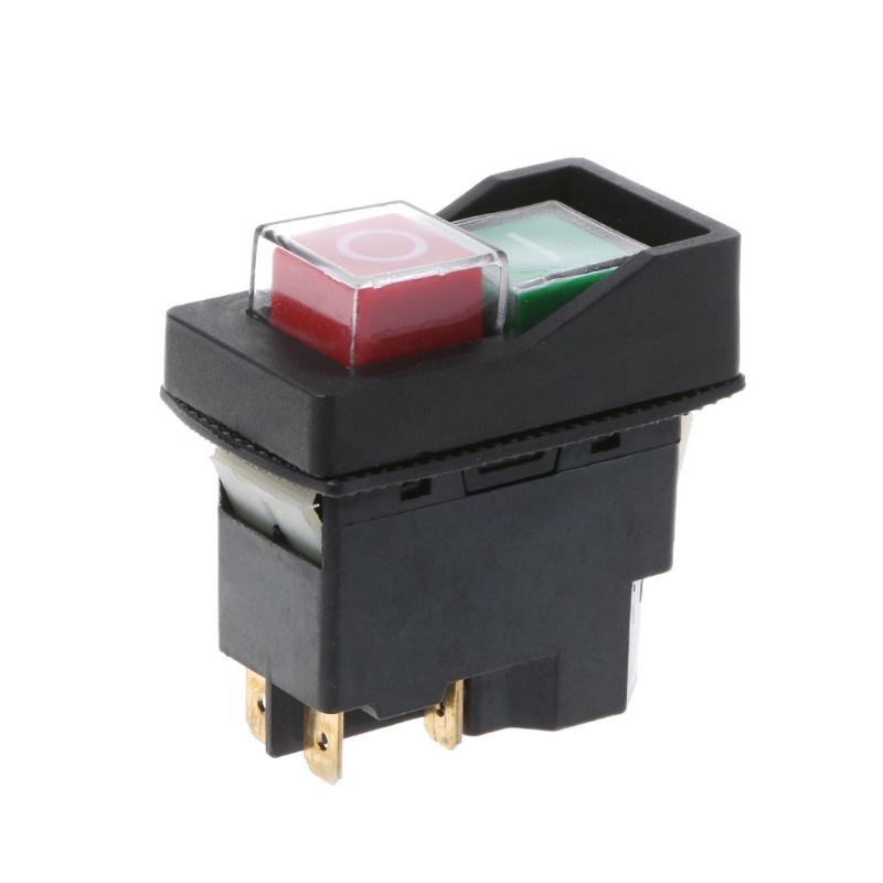 Kld-28 4-poliger Drucktaster Leistungsstarker Sofortschalter 16 A 220 V 2000 W Für Industrieanlagen, Wasser- Und Staubdicht