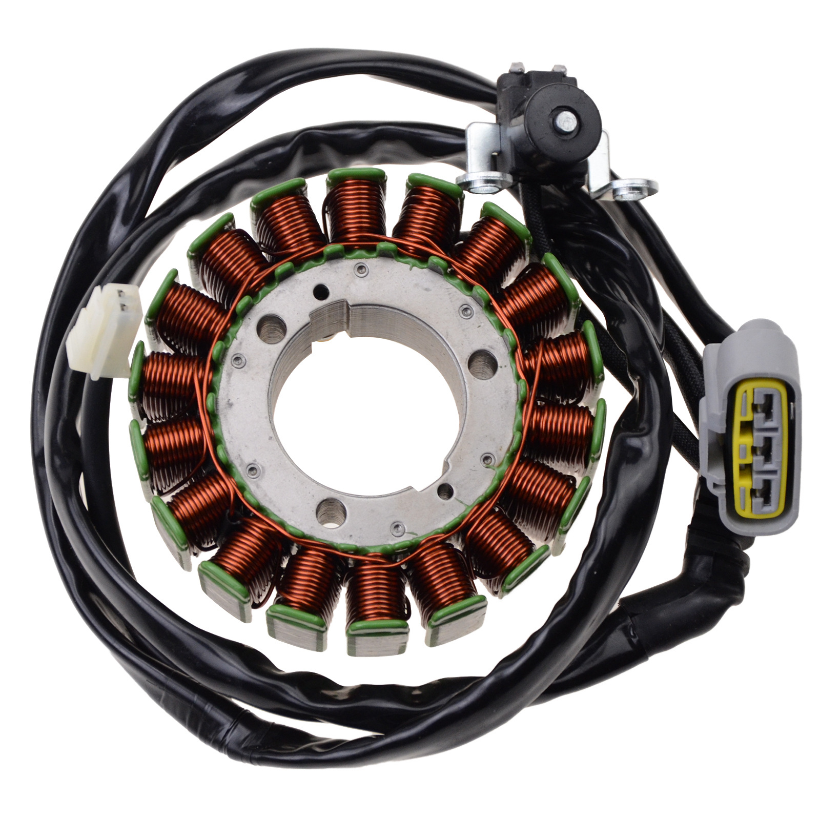 Magneto-statorspulenadapter Für Yamaha Yfm700 (modelle 2006–2018), Teilenummer Nm1529238lq. Original-ersatzteil Für Generatoren Der Atvs Grizzly 700 Und Kodiak 700.