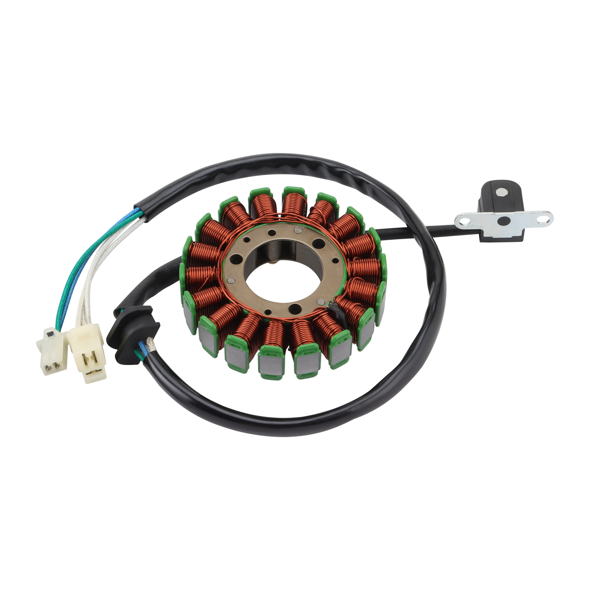 Magneto-statorspulenadapter Für Kawasaki Vn750, Vulcan 750, Zn700 (originalteilenummer 21003-1062, 21003-1118) - Zubehör Für Das Lichtmaschinen-ladesystem Von Cruiser-motorrädern.