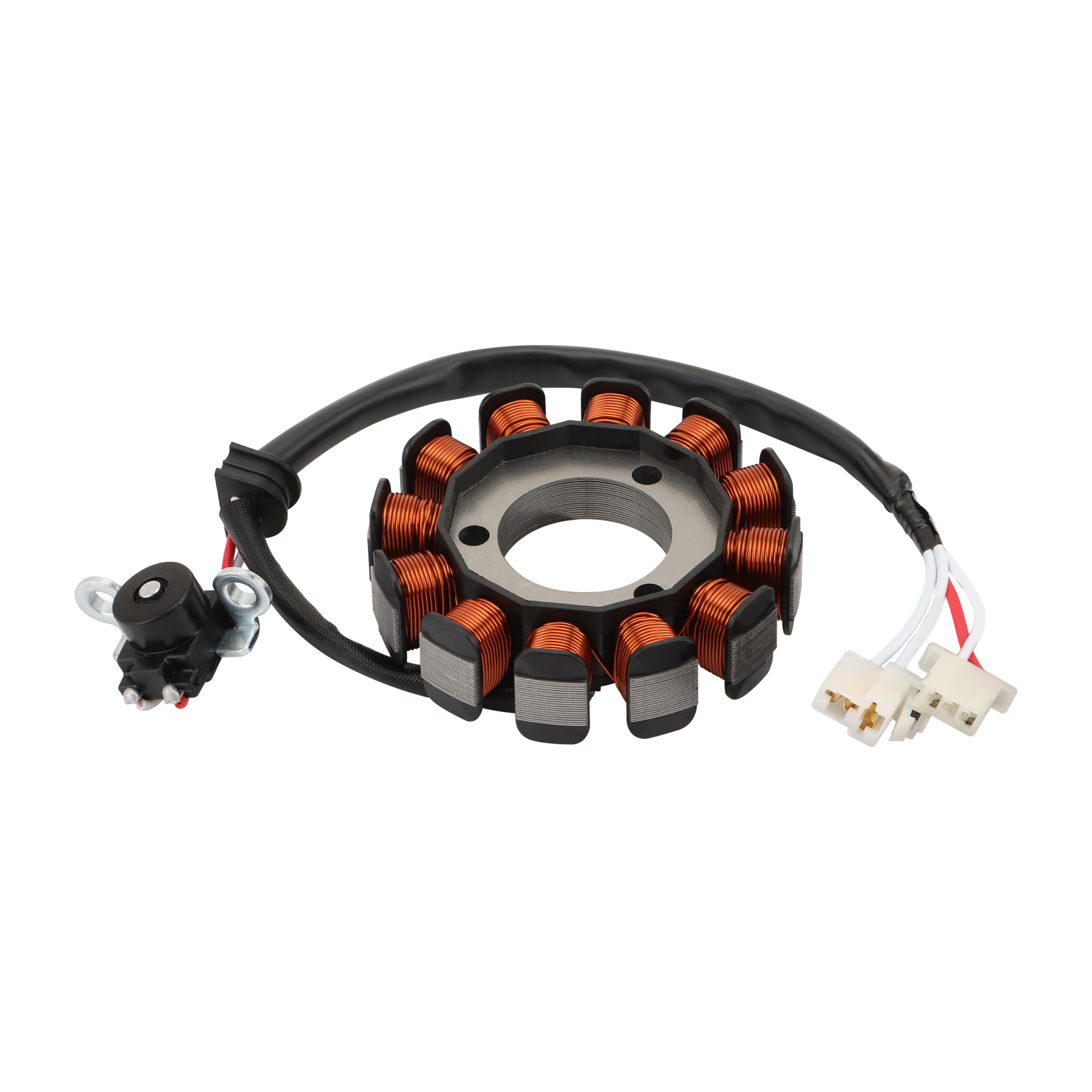 Zündspulenstator Kompatibel Mit Yamaha Raptor 50 Und Raptor 80 Kinder-vierradmotorrädern, Originalteilenummern 4em-85560-10 Und 4em-85560-12.