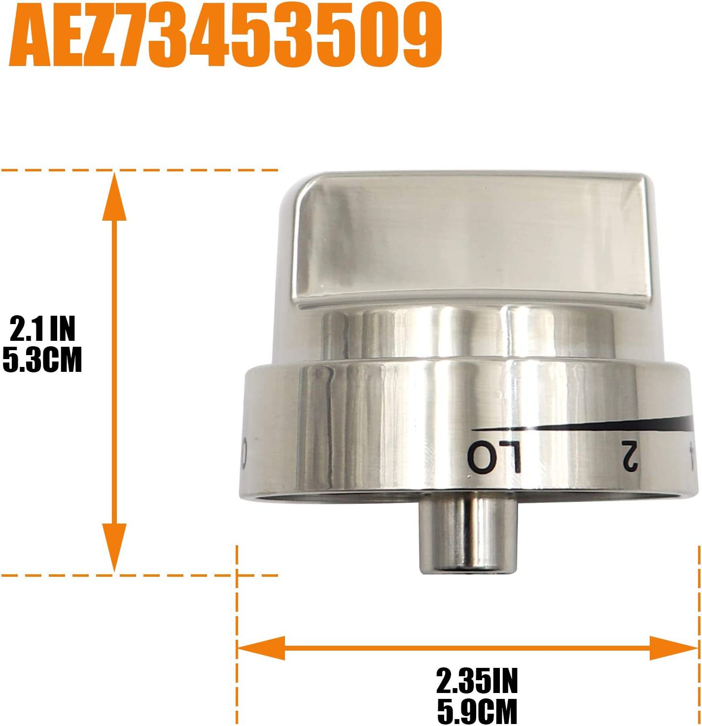 Neuer Ofen-/kochfeldknopf Aez73453509 Original-ersatzteil Für Aez72909008