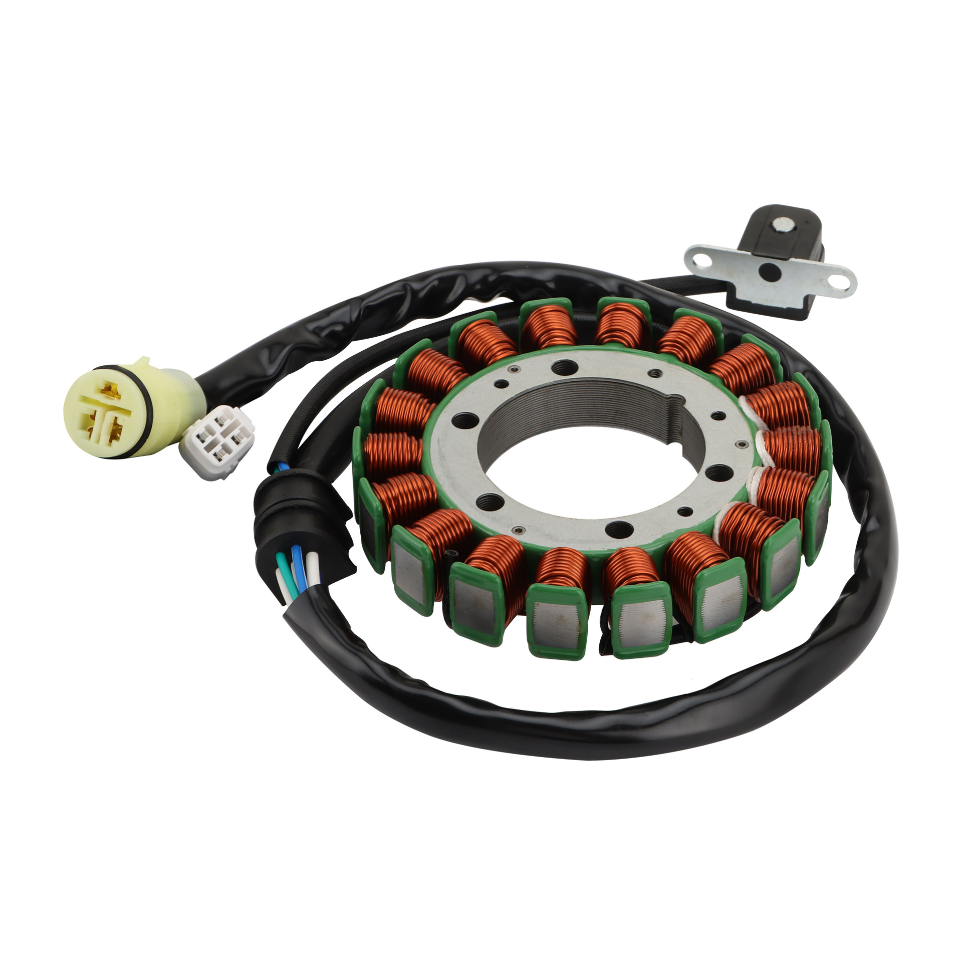 Magneto-stator, Kompatibel Mit Yamaha Yfm225 Und Yfm250 Classic Vierradmotorrädern. Original-teilenummer: 59v-85510-20