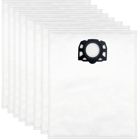 8 Vlies-staubbeutel, Kompatibel Mit Kärcher Nass- Und Trockensaugern Wd4, Wd5, Wd6, Mv4, Mv5, Mv6, Kwd 1, Kwd2, Wd5p, Wd6p Premium, Teilenummer 2.863-006.0