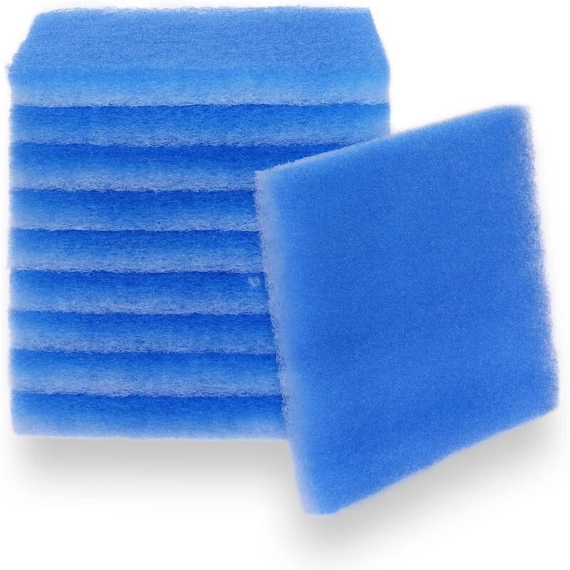 Geeignet Für Funmas Abluftfilterpatronen Für Wäschetrockner Im Innenbereich, Hocheffiziente Blaue Und Weiße Filterwatte, Zweierpackung Auf Lager.