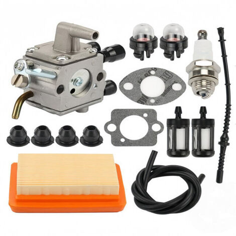 Fs250 Vergaser Für Stihl Fs120, Fs200, Fs250, Fs300 Freischneider Mit Zündspule 4134 400 1301