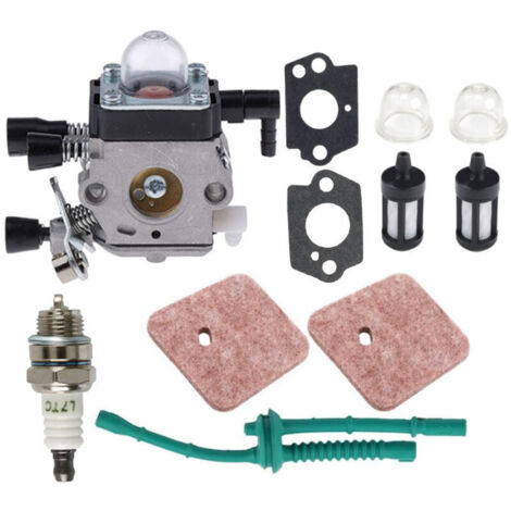 Vergaser C1q-s97 Mit Kraftstoffleitungssatz Und Luftfilter Für Stihl Freischneider Fs38, Fs45, Fs46, Fs55, Km55 Und Hl45 – Kompatibles Ersatzteil