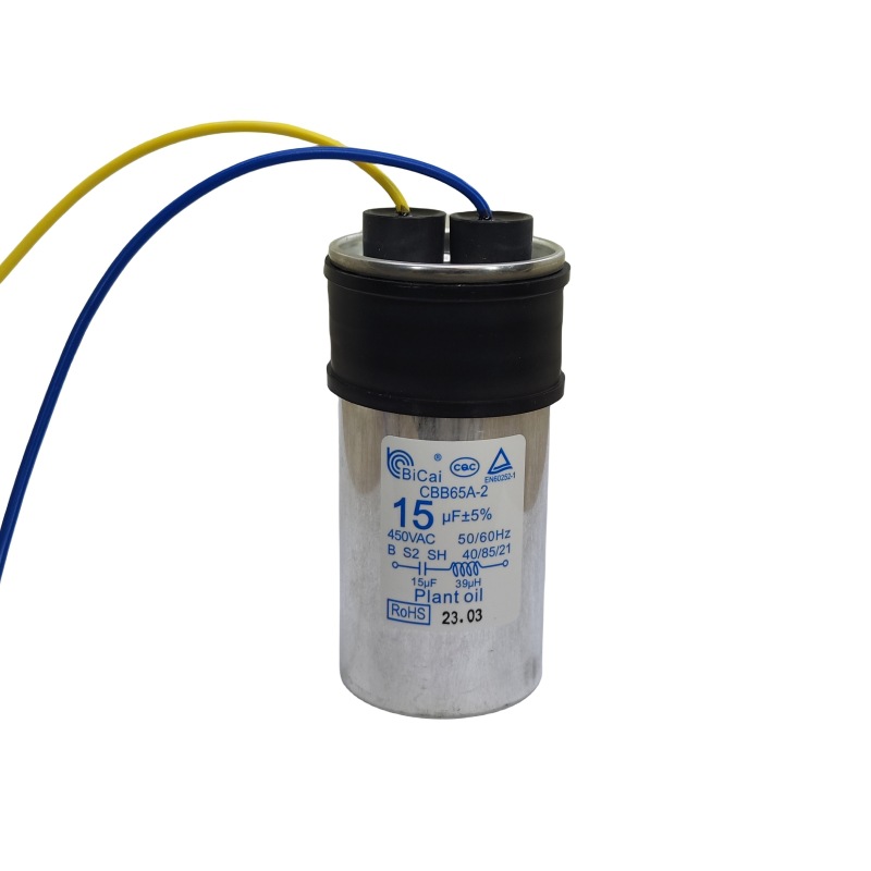 [zwei Originalkondensatoren] Cbb65 15uf 450v Anlaufkondensatoren Für Vollautomatische Waschmaschinen, Geeignet Zum Anlaufen Der Motoren Von Haier, Midea Und Anderen Waschmaschinen.
