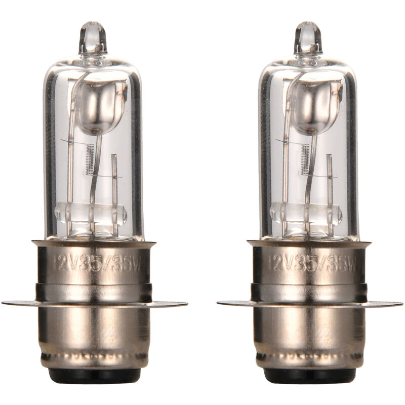 Motorrad-scheinwerferlampe P15d 12v 35w Halogen, 2er-pack, Kompatibel Mit Motorrad-scheinwerfern Und Fernlicht, Original-ersatzteil.