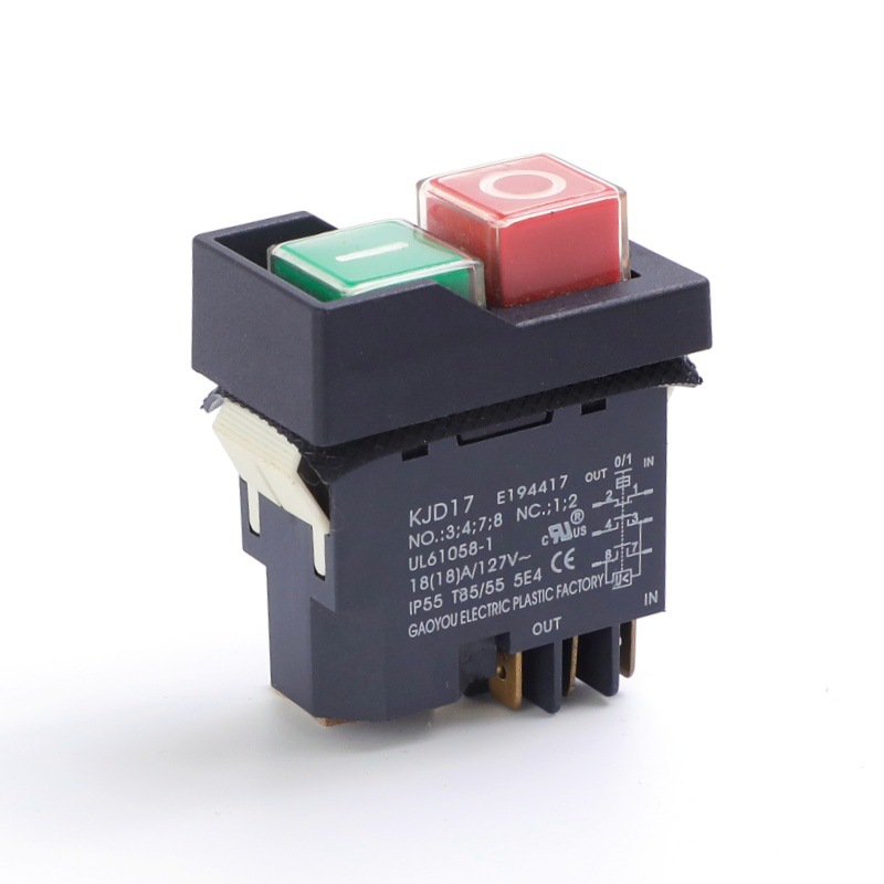 Kjd17 B1-2 Elektromagnetischer Schalter Mit Bremsleitung Nennstrom 18 A, Spannung 127 V Ac, Motorbremsschalter, Bremsregler Für Industrieanlagen