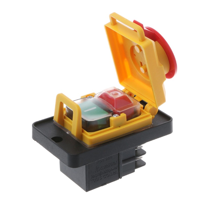 4-poliger Elektromagnetischer Schalter Kjd12 12a 250v Magnetischer Startknopf Vom Typ Kedu, Zubehör Für Elektrowerkzeugsteuerung