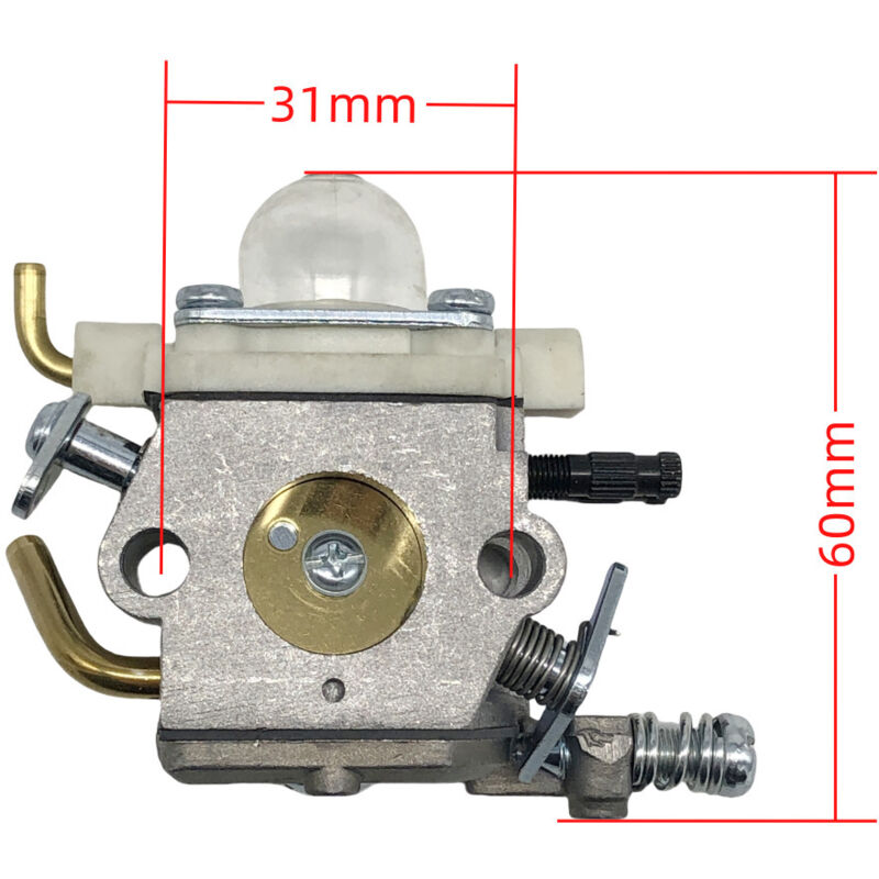 Der Vergaser Eignet Sich Für Die Zweitakt-motor-freischneider A021000890, A021000891 Und A021000892 Und Gewährleistet Eine Gleichmäßige Kraftstoffzerstäubung.
