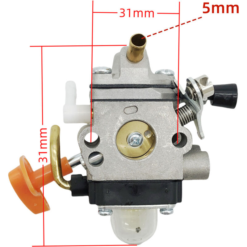 Vergaser Fc100 Fc110 Fc90 Fc95 Fs87 Fs90 Fs90r C1q-s174 909-017 Die Freischneider-drosselklappenbaugruppe Gewährleistet Eine Gleichmäßige Kraftstoffzerstäubung.