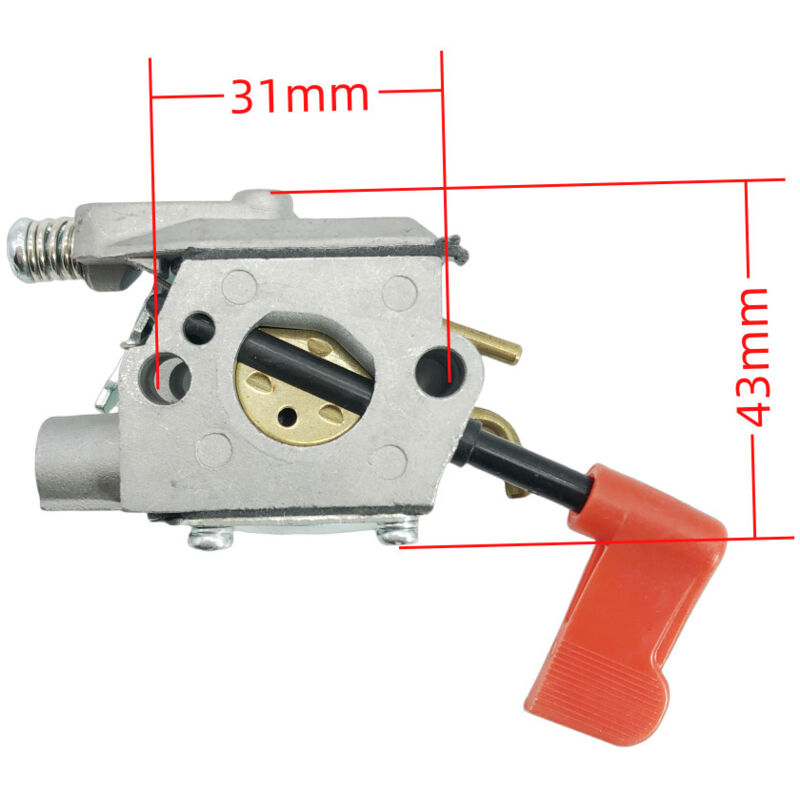 Vergaser Für Reparatursatz Wt-628 909-048 Für 32cc 31wg Freischneider, Kraftstoffsystemzubehör Mit Hoher Zerstäubungseffizienz.