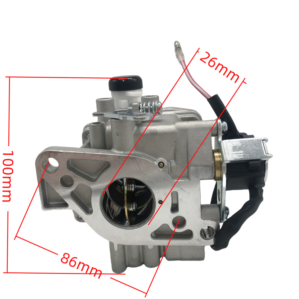 Zhifeng Ch22 Ch23 Ch620 Ch680 19-23hp 707-020 Viertaktmotor-vergaser, Hochpräziser Kraftstoffmischer, Gleichmäßige Kraftstoffzerstäubung, Sanfter Kaltstart, Original-werksstandardgröße.