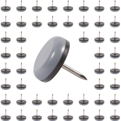 Stuhlbeingleiter. Einfach An Stuhlbeinen Zu Montieren, 19 Mm Möbelgleiter Für Den Innenbereich Zum Schutz Des Bodens Vor Tischbeinen (50er-packung).