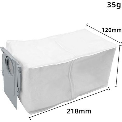 Packung Mit 18 Staubsaugerbeuteln Für Roborock P10 / Q Revo, Großes Fassungsvermögen, Einzelne Ersatzteile