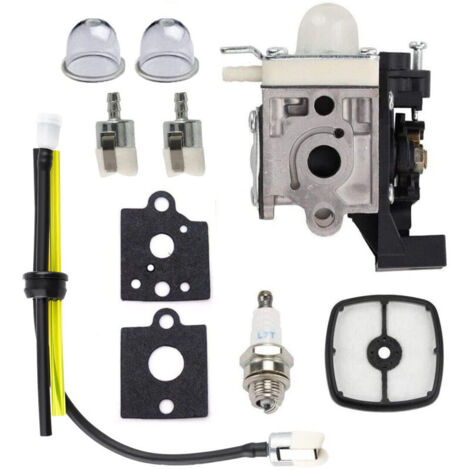 10-teiliges Vergaser-reparaturset, Kompatibel Mit Srm-2320t – Inklusive Luftfilter, Zündkerzen, Kraftstoffleitung Und Dichtung Für 21,2-cm³-freischneider