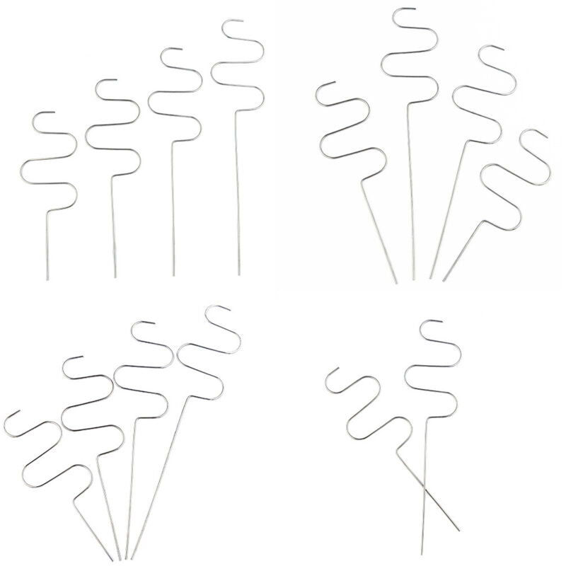 Rankhilfe Für Zimmerpflanzen, 30 Cm, 4er-set, Silber – Für Monstera, Efeu, Kletterpflanzen Und Andere Kletterpflanzen, Dezentes Design, Metallstiel, Vertikales Wachstum