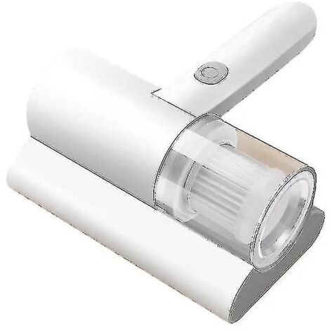 Akku-handstaubsauger Mit 10.000 Pa Saugleistung Gegen Hausstaubmilben, Usb-staubschutz Fürs Bett Mit Uv-lampe, Mini-bettstaubsauger