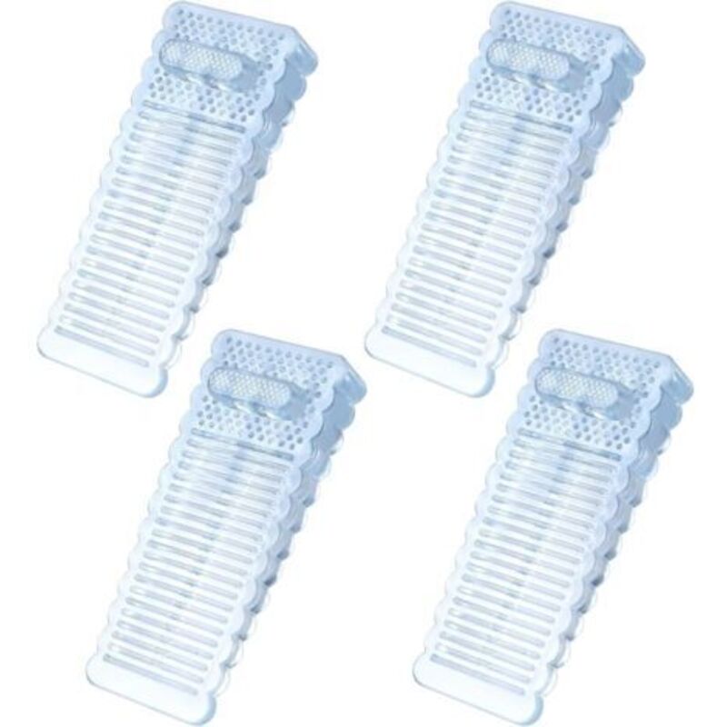 Csparcv 4-teiliges Set Rutschfester Türkeile Mit Verstellbarer Höhe, Transparente Gummitürkeile, Türstopper Für Zuhause, Büro Und Wandschutz