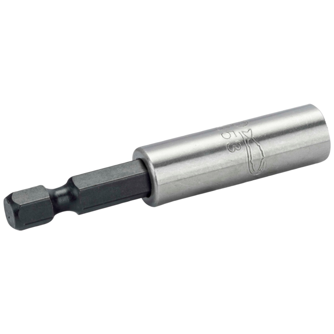 Bahco 1/4 Magnetischer Universal-bithalter Mit Haltering, Sechskant 60 Mm - 5 Stck./kunststoffbox