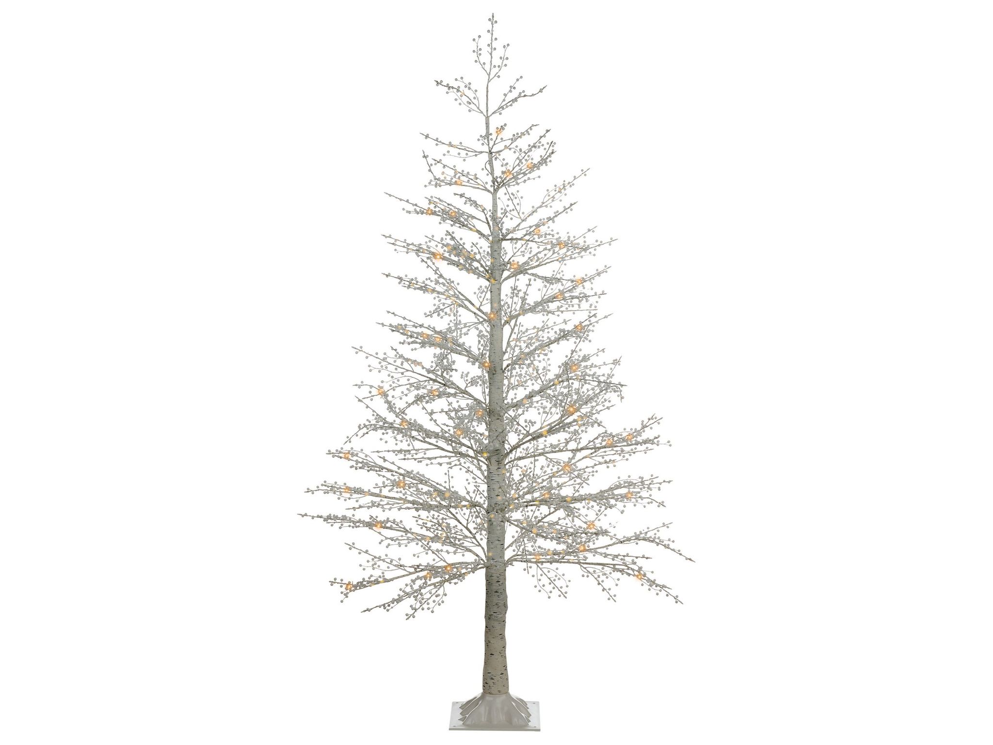 Gartendekoration Led Suontee Weihnachtsbaum 180 Cm Weiß