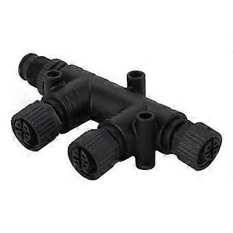 Nmea 2000 T-stecker 4-port 5-pin M12 Gewinde Ip67 Nmea 2000 (n2k) (tee) T-stecker Für