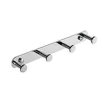 Handtuchhaken, Wandgarderobe, Badezimmermontage, Edelstahl, Chrom