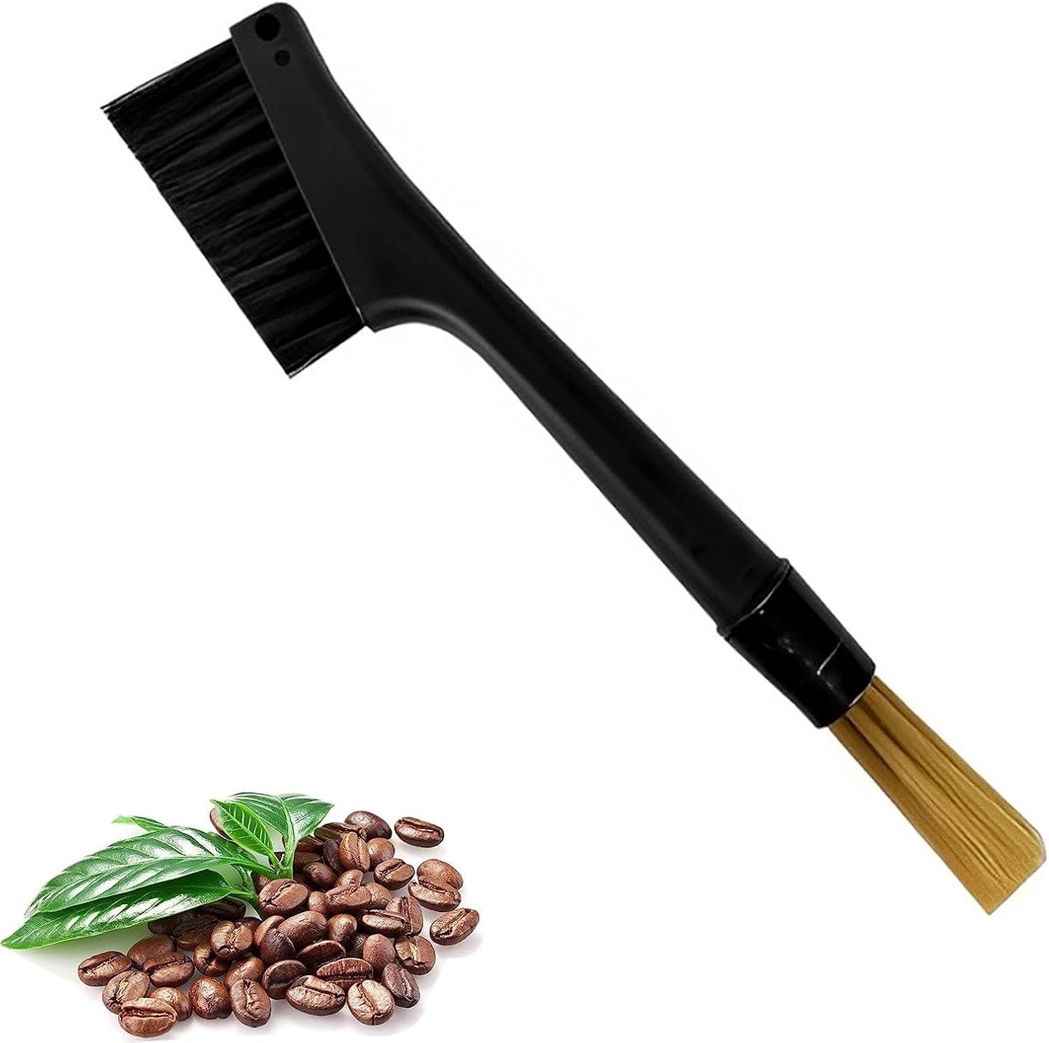 Reinigungsbürste Für Kaffeemaschinen, Abnehmbares Zubehör Für Espressomühlen, Abnehmbare Staubbürste Für Baristas.