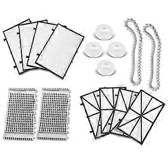 Wartungsset Für Cc Plus: 9991433-r4 Filter, 6101641-r2 Bürsten, Steigringe Und Schienen