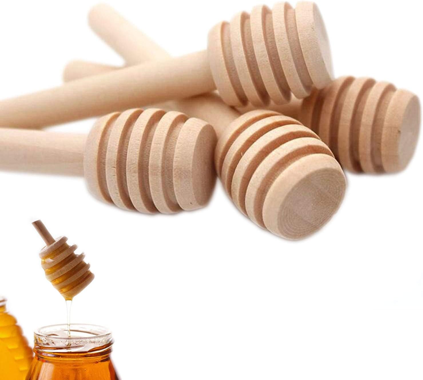 Mini-honiglöffel Aus Holz Für Küche Und Esszimmer, 8 Cm, Honiglöffel Aus Holz