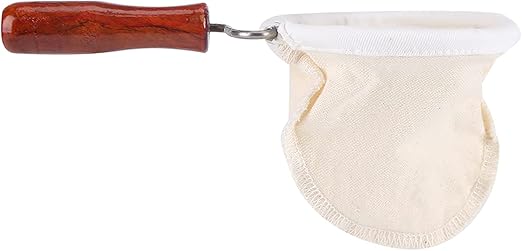 Stück Wiederverwendbarer, Handgefertigter, Waschbarer Kaffeefilter Aus Flanellstoff Mit W