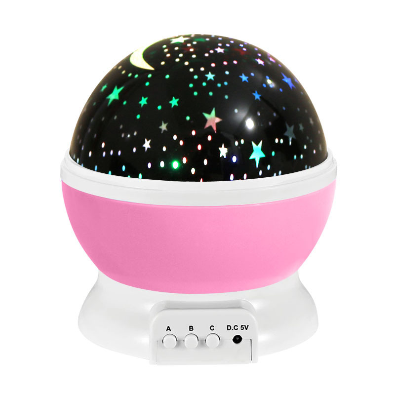 Seltene Perle Kinder-nachtlampe Sternenprojektion 360°-drehung L